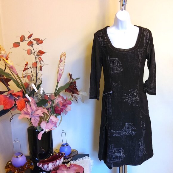 NWT Simon Chang Well Tailored Lined Dress Spring Fall Dress Size 8 - Picture 2 of 8